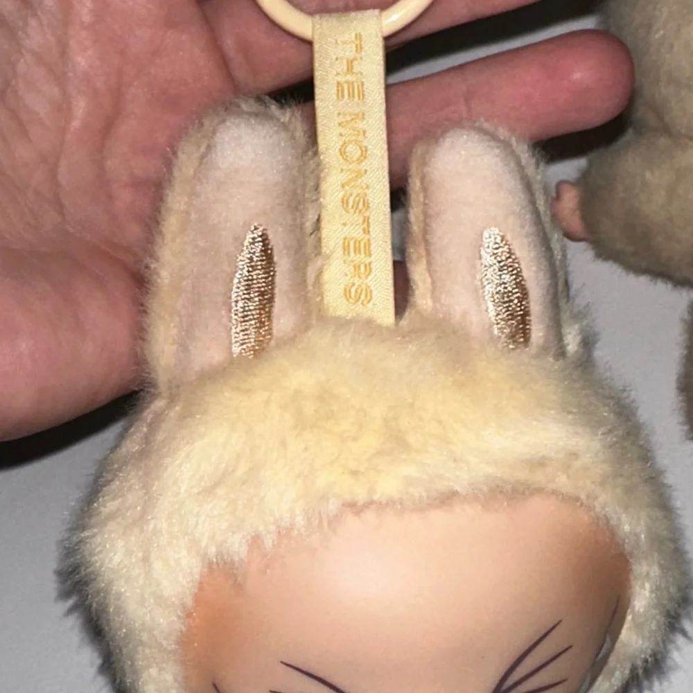 Lafufu / Labubu Look-Alike Plush Keychains (Set of 2) - Picture 4 of 5
